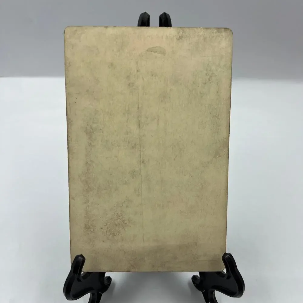 Antique Black White Elder Woman‎ 1800's Photo Mounted Card Stock Moline IL